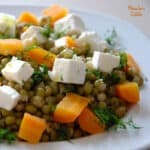 Salata de fasole Mung si morcovi / Carrot and Mung beans salad