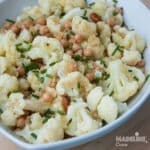 Salata de conopida, naut si quinoa / Cauliflower, chickpea and quinoa salad