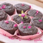 Briose cu sfecla rosie / Beetroot muffins