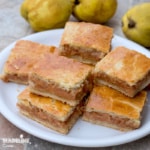 Placinta frageda cu gutui / Tender crust quince pie