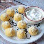 Bulete de mamaliga cu branza / Polenta cheese balls