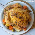 Pui intreg cu legume la cuptor / Whole roasted chicken & veggies