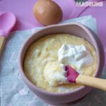 Mamaliga cremoasa cu ou / Baby friendly creamy polenta with egg