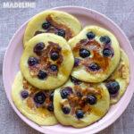 Clătite cu iaurt și afine / Yogurt blueberry pancakes