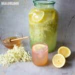 Socată cu miere / Elderflower natural sparkling juice