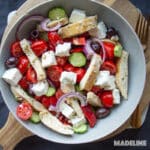 Salată grecească cu piept de pui / Greek chicken salad