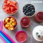 Slushy de fructe pentru copii / Fruit slushy for kids